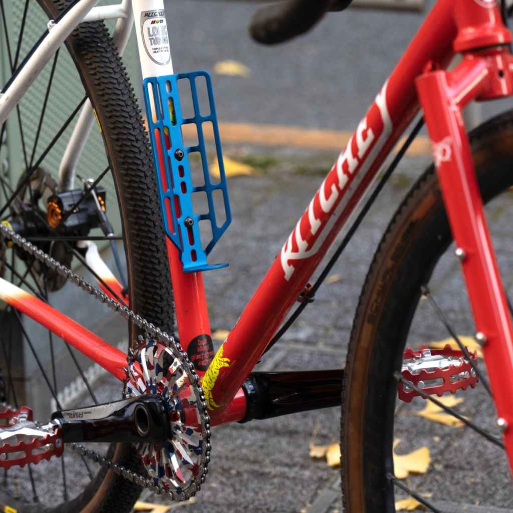 WIDEFOOT* cargo mount classic (blue) - BLUE LUG GLOBAL