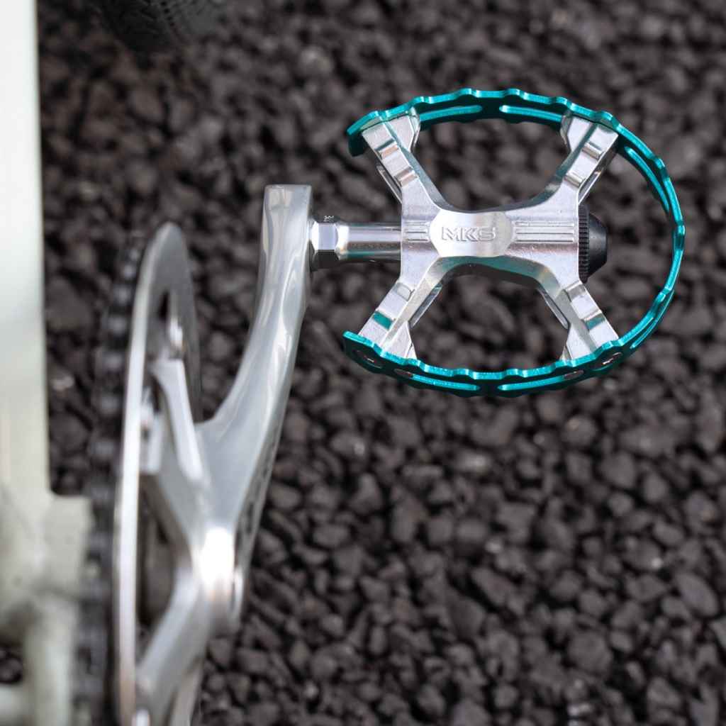 MKS* XC-III bear trap pedal (red) - BLUE LUG GLOBAL ONLINE STORE