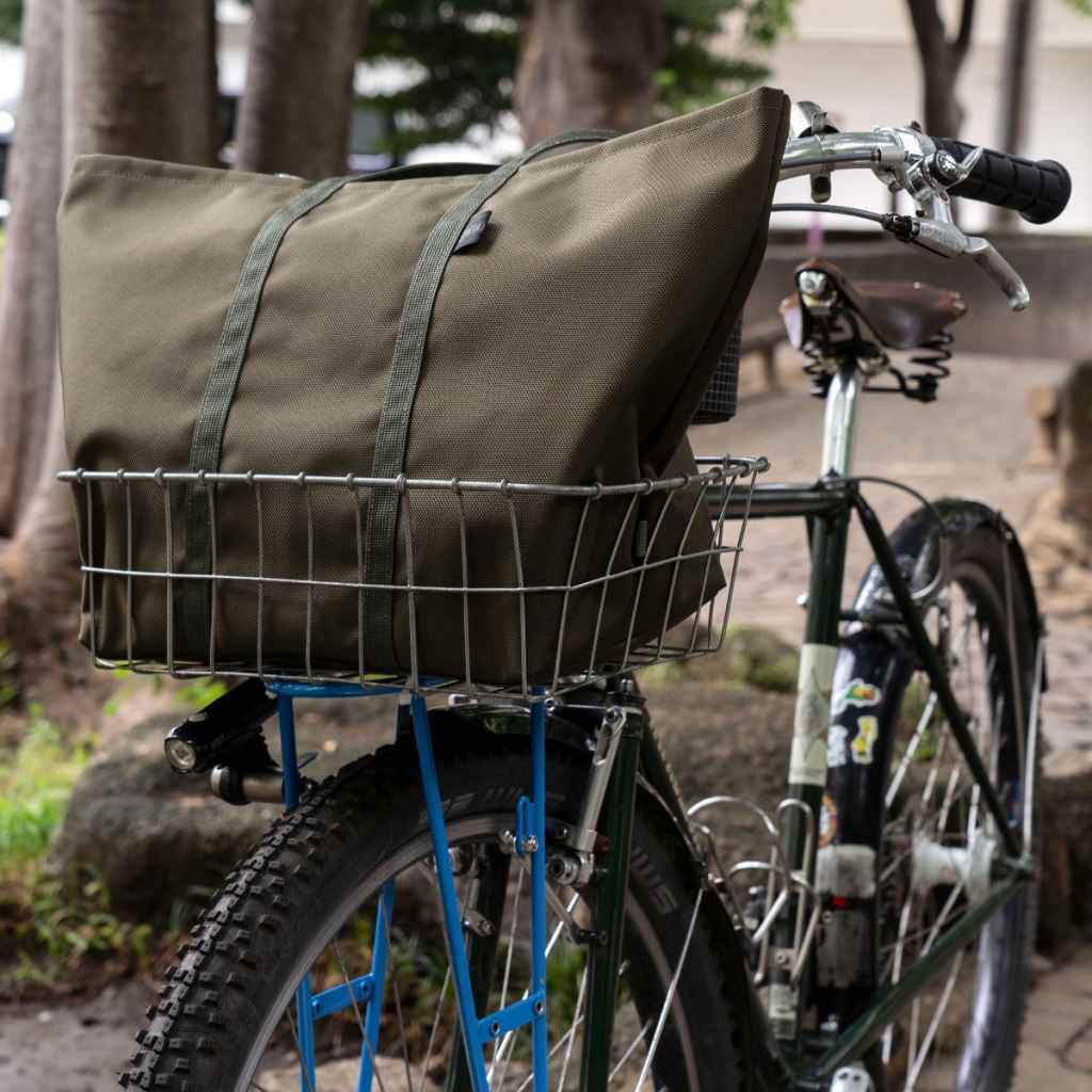 BLUE LUG* max tote (ballistic olive) - BLUE LUG GLOBAL ONLINE STORE