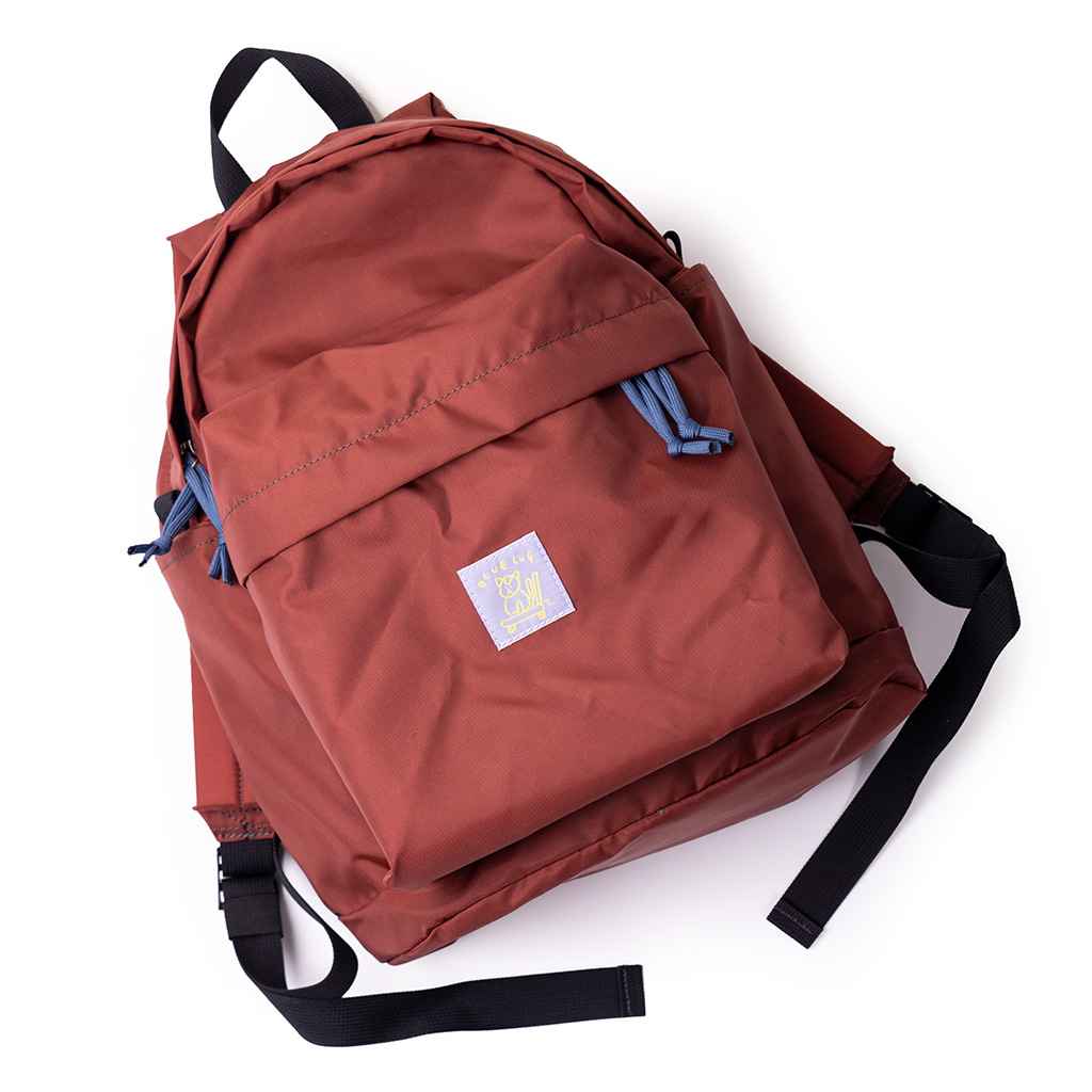 BLUE LUG* day pack mini (brick red) - BLUE LUG GLOBAL ONLINE