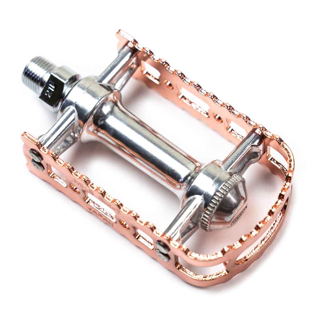 パーツ MKS JAPAN BM-7 Blue old school bmx pedal MKS BM-7 BMX pedals In COLORS - Planet BMX