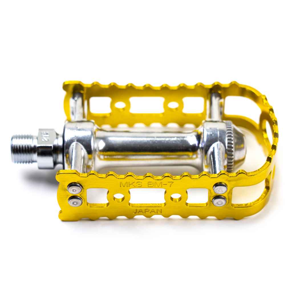 MKS* BM-7 pedal (gold) - BLUE LUG GLOBAL ONLINE STORE