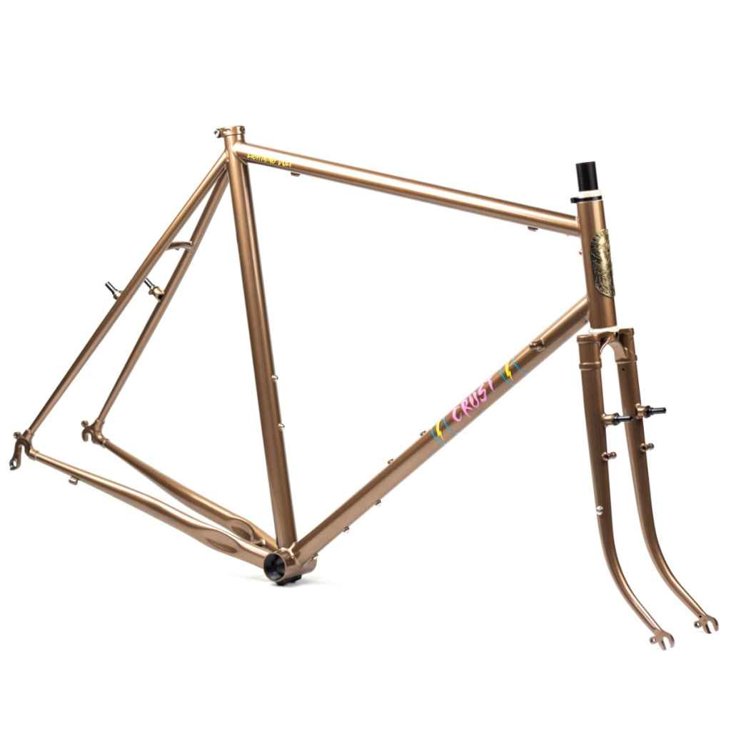 CRUST BIKES* canti brake lightning bolt frame (champagne