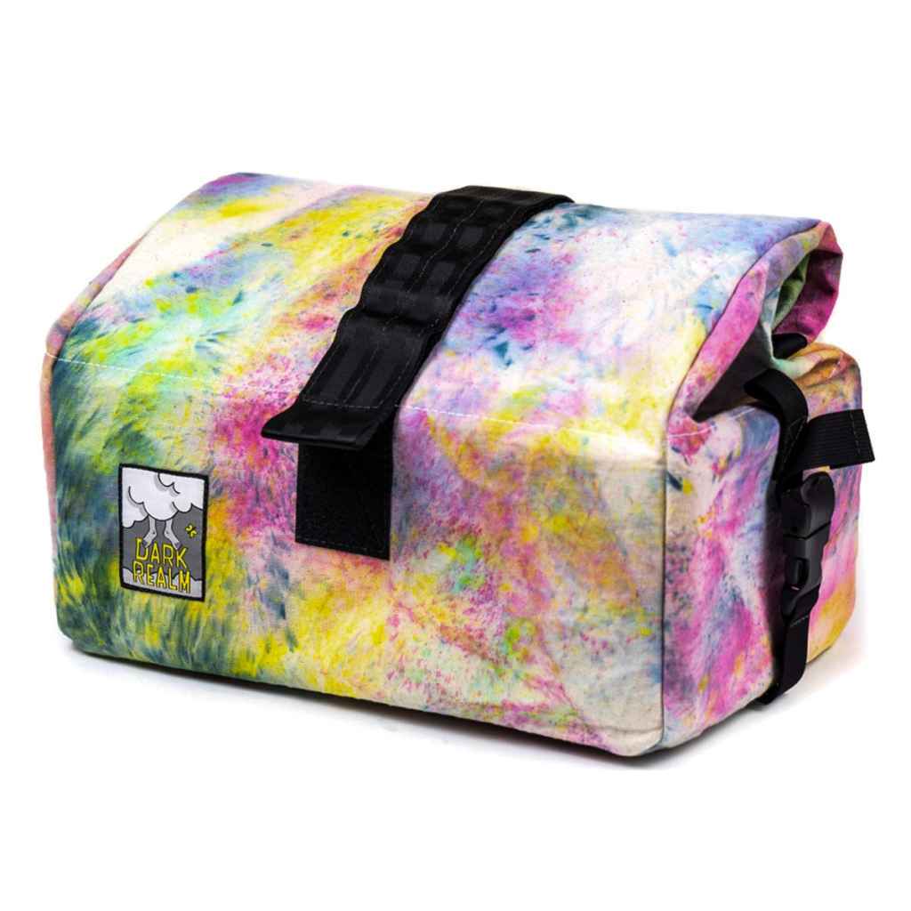 REALM* wald 137 basket bag (ice dyed) - BLUE LUG GLOBAL