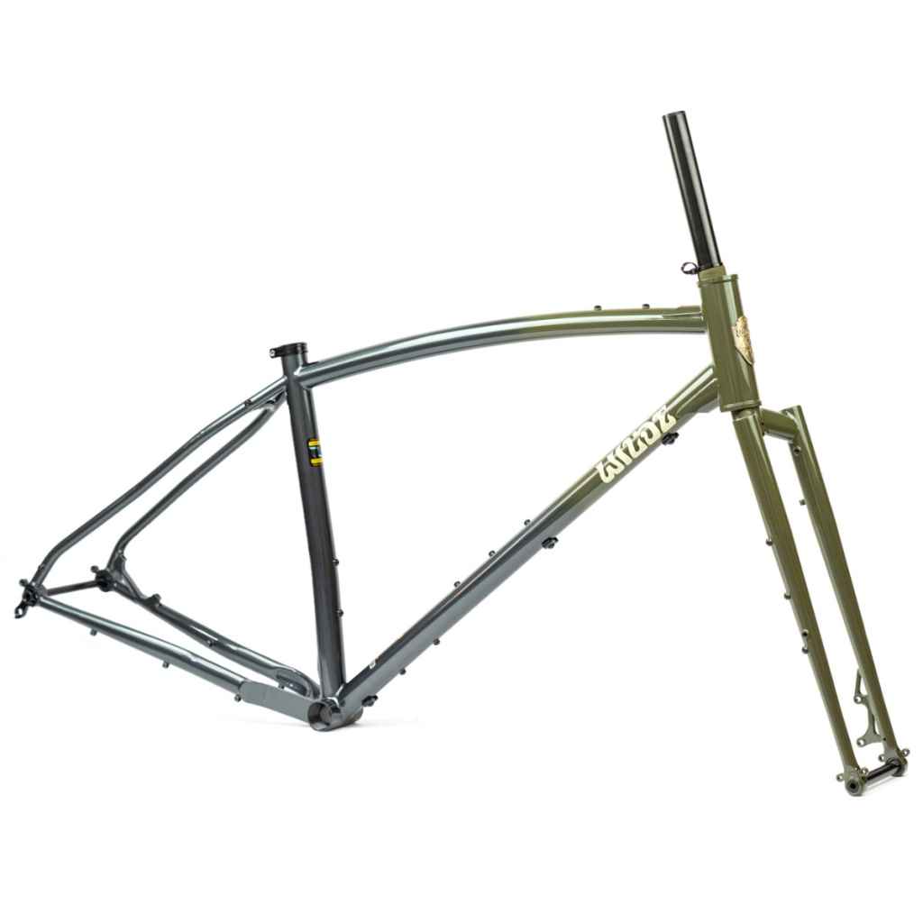 WILDE* supertramp frame (sparkly green/gray) - BLUE LUG GLOBAL