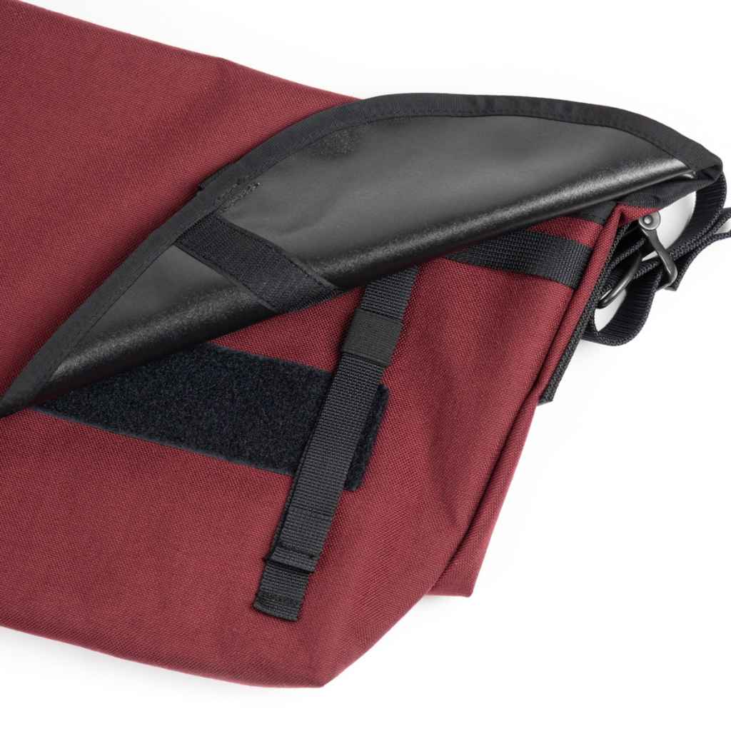 BLUE LUG* the messenger bag half (burgundy) - BLUE LUG GLOBAL