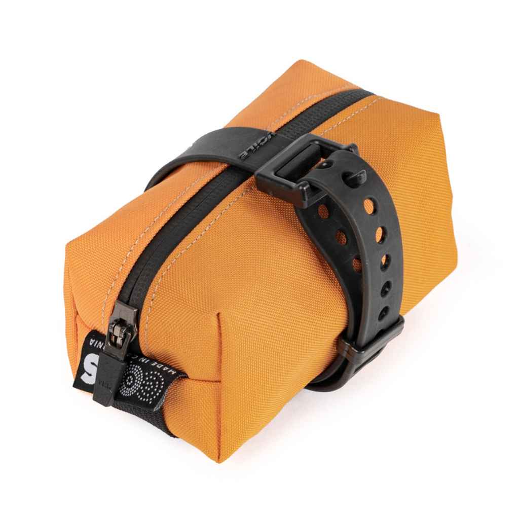 新しい OUTER SHELL ADVENTURE* mini saddlebag (marigold) - BLUE LUG サドルバッグ