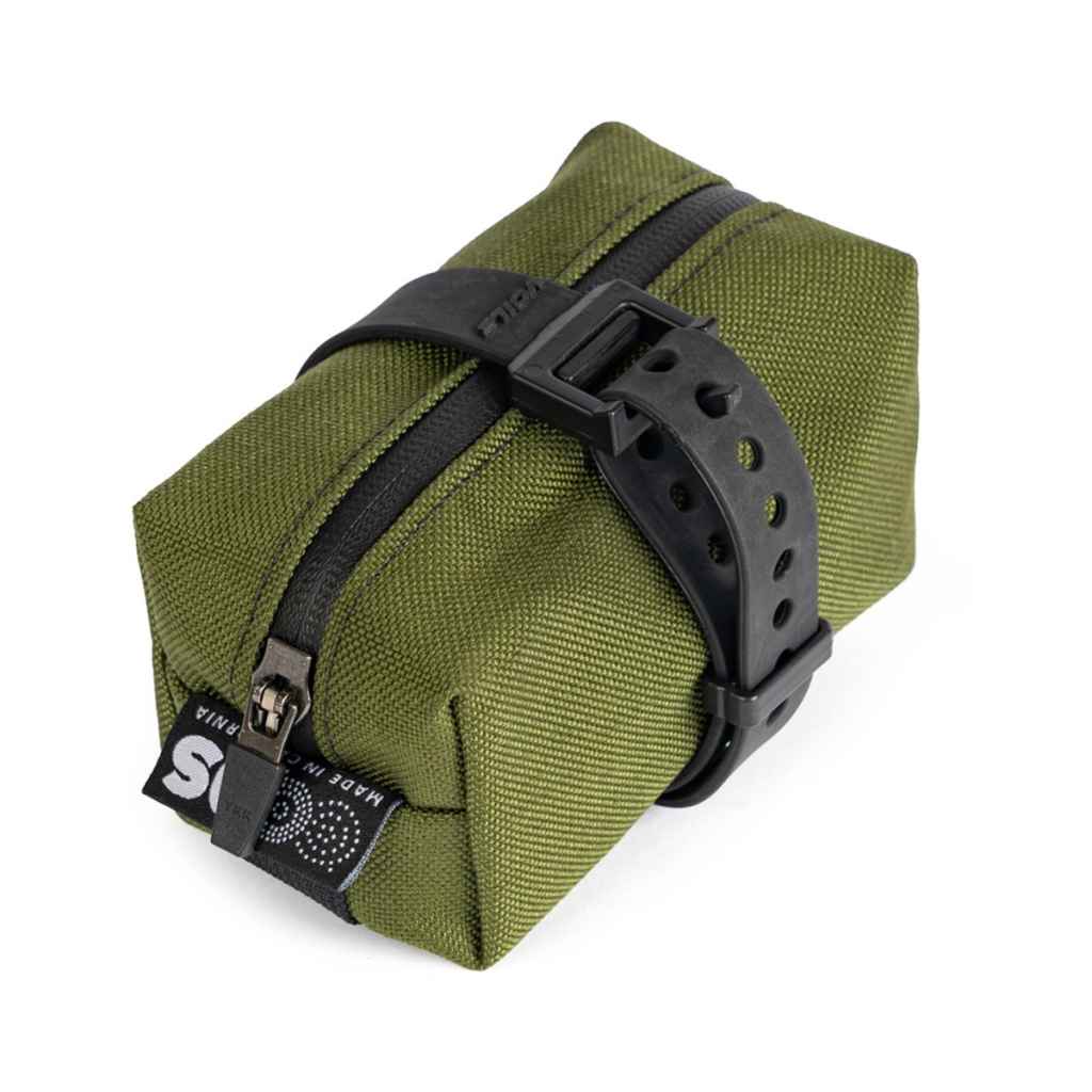 OUTER SHELL ADVENTURE* mini saddlebag (olive) - BLUE LUG GLOBAL