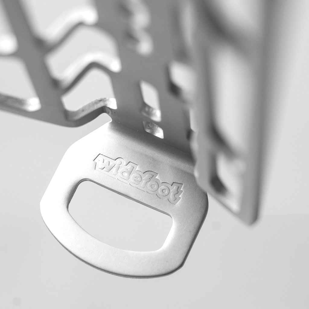 WIDEFOOT* cargo mount classic (silver) - BLUE LUG GLOBAL