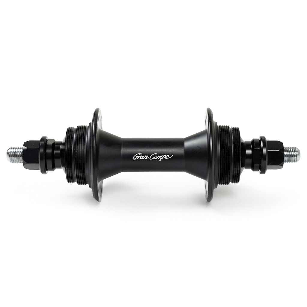 GRAN COMPE* small track hub (rear/matt black) - BLUE LUG GLOBAL