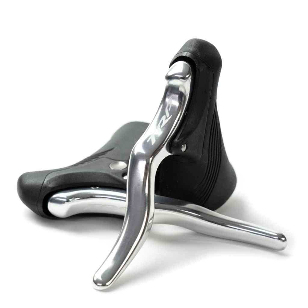 TRP* RRL alloy road brake levers (black/silver) - BLUE LUG