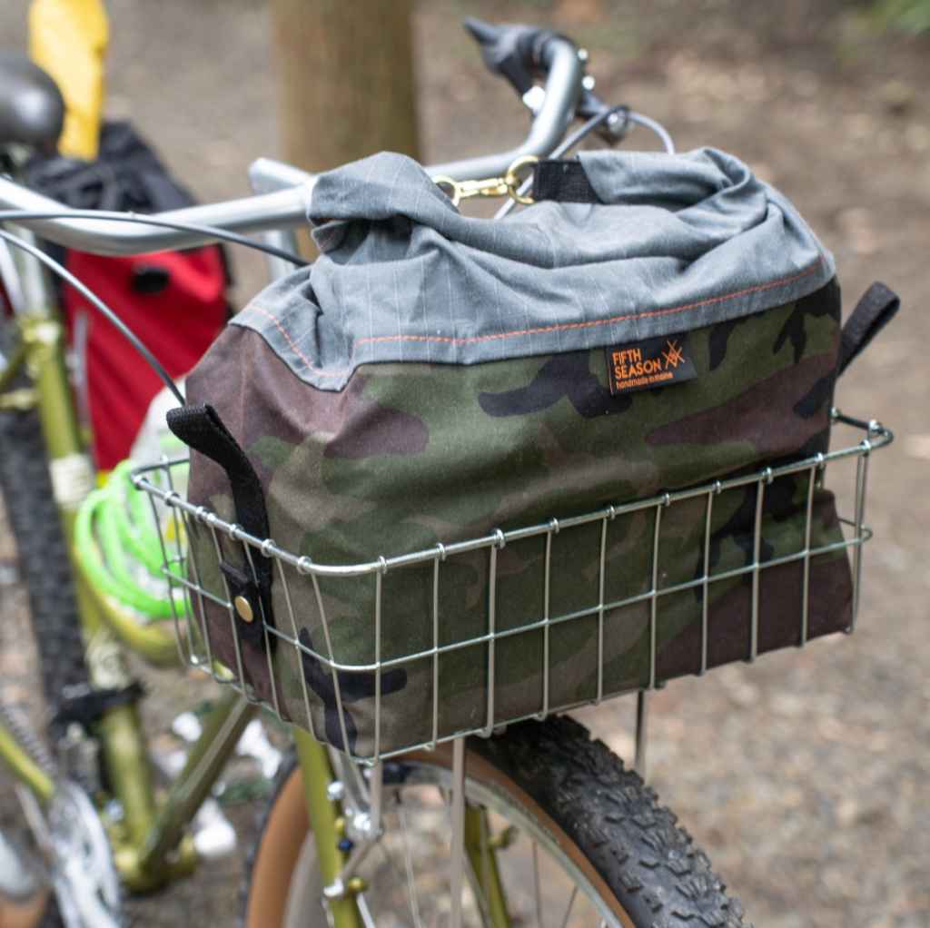 DARK REALM バッグGator Camo for Wald 139 REALM* wald 139 basket bag (gator camo/139) - BLUE LUG