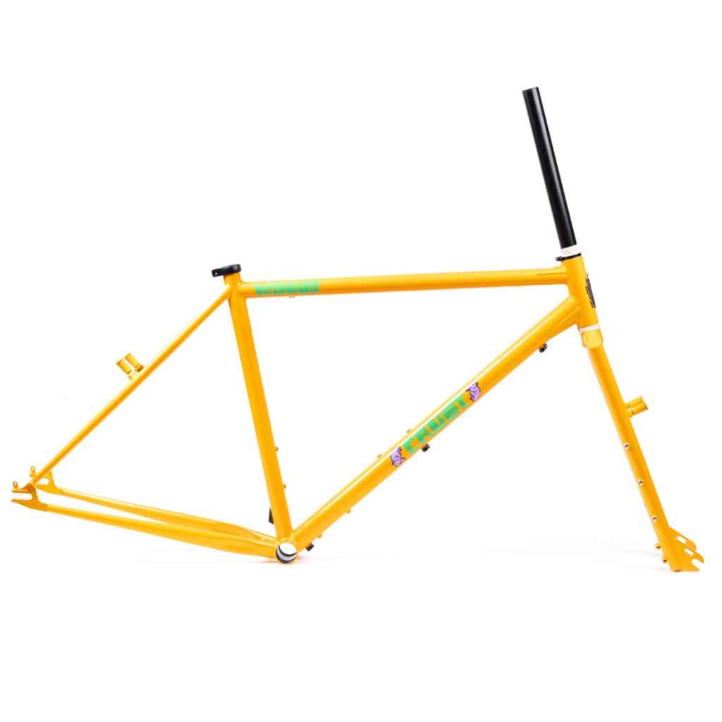 CRUST BIKES* wombat frame (gold orange) - BLUE LUG GLOBAL ONLINE STORE