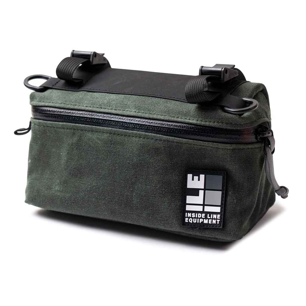 アクセサリー ILE pilot bar bag (waxed/forest) ILE* pilot bar bag (waxed/forest) - BLUE LUG GLOBAL ONLINE STORE