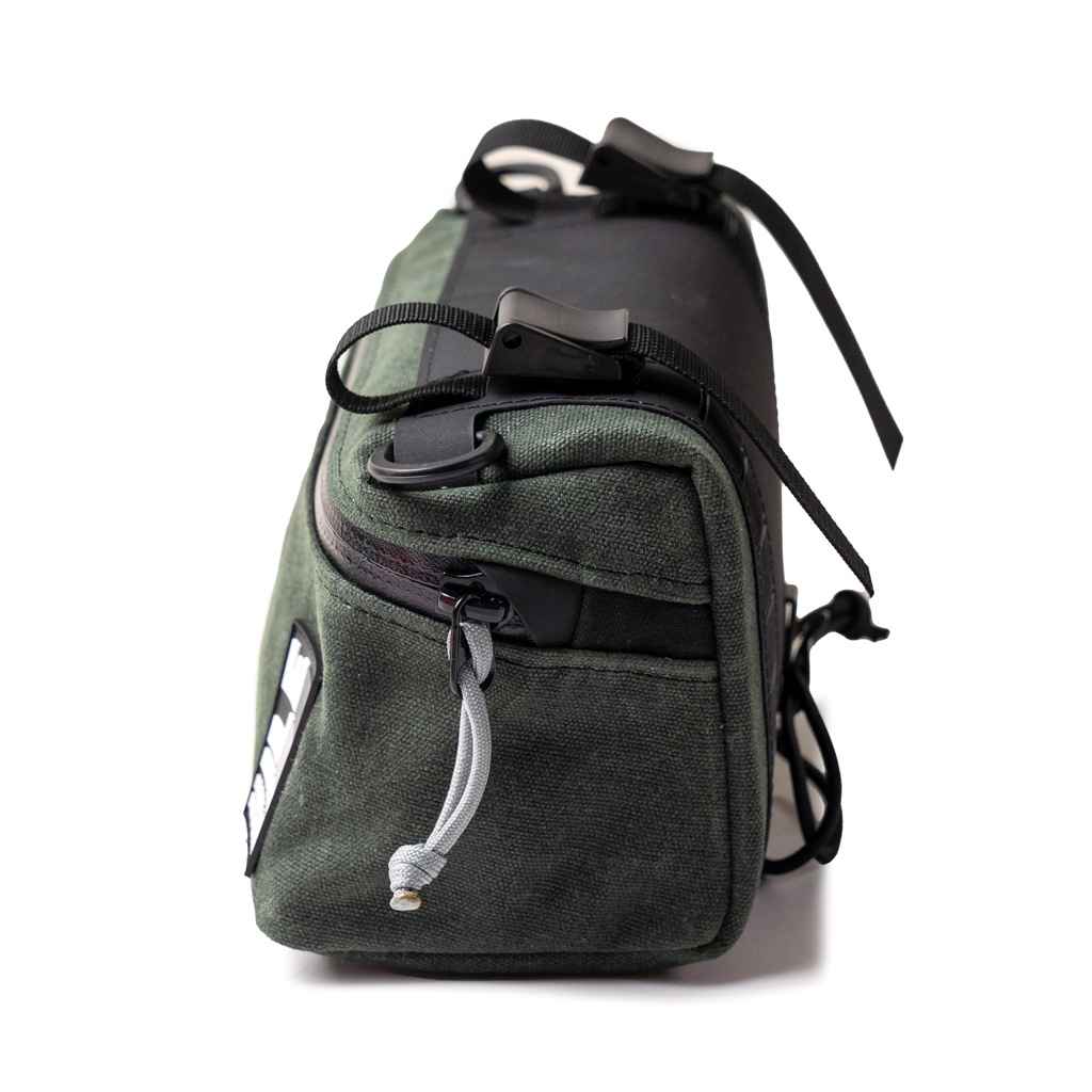 アクセサリー ILE pilot bar bag (waxed/forest) ILE* pilot bar bag (waxed/forest) - BLUE LUG GLOBAL ONLINE STORE