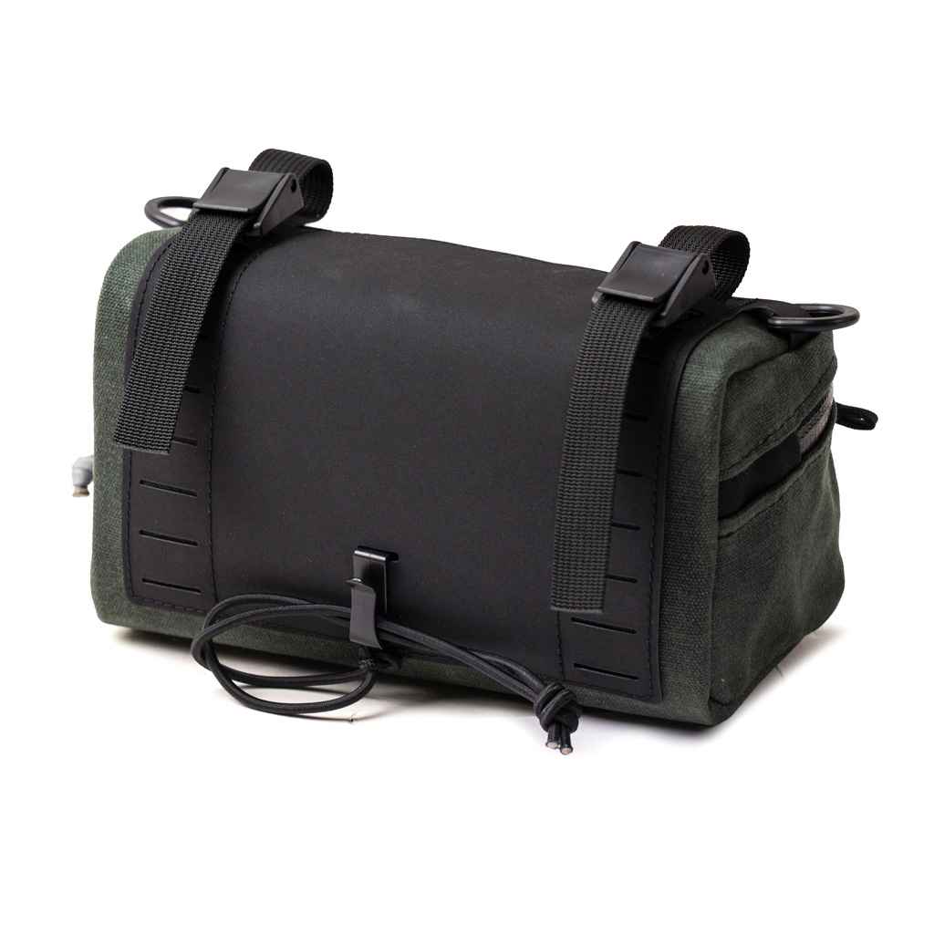 ILE* pilot bar bag (waxed/forest) - BLUE LUG GLOBAL ONLINE STORE