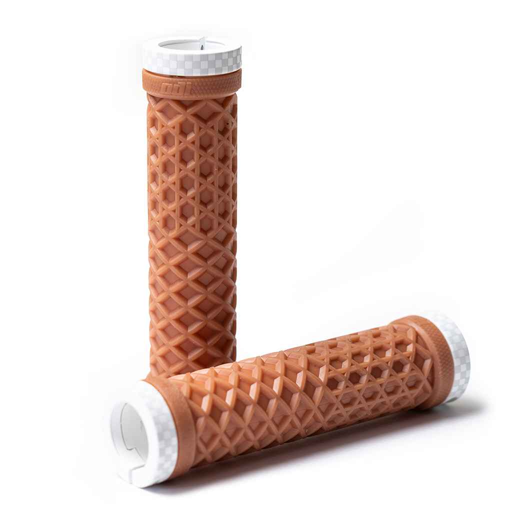 *ODI* vans waffle lock-on grip (gum)