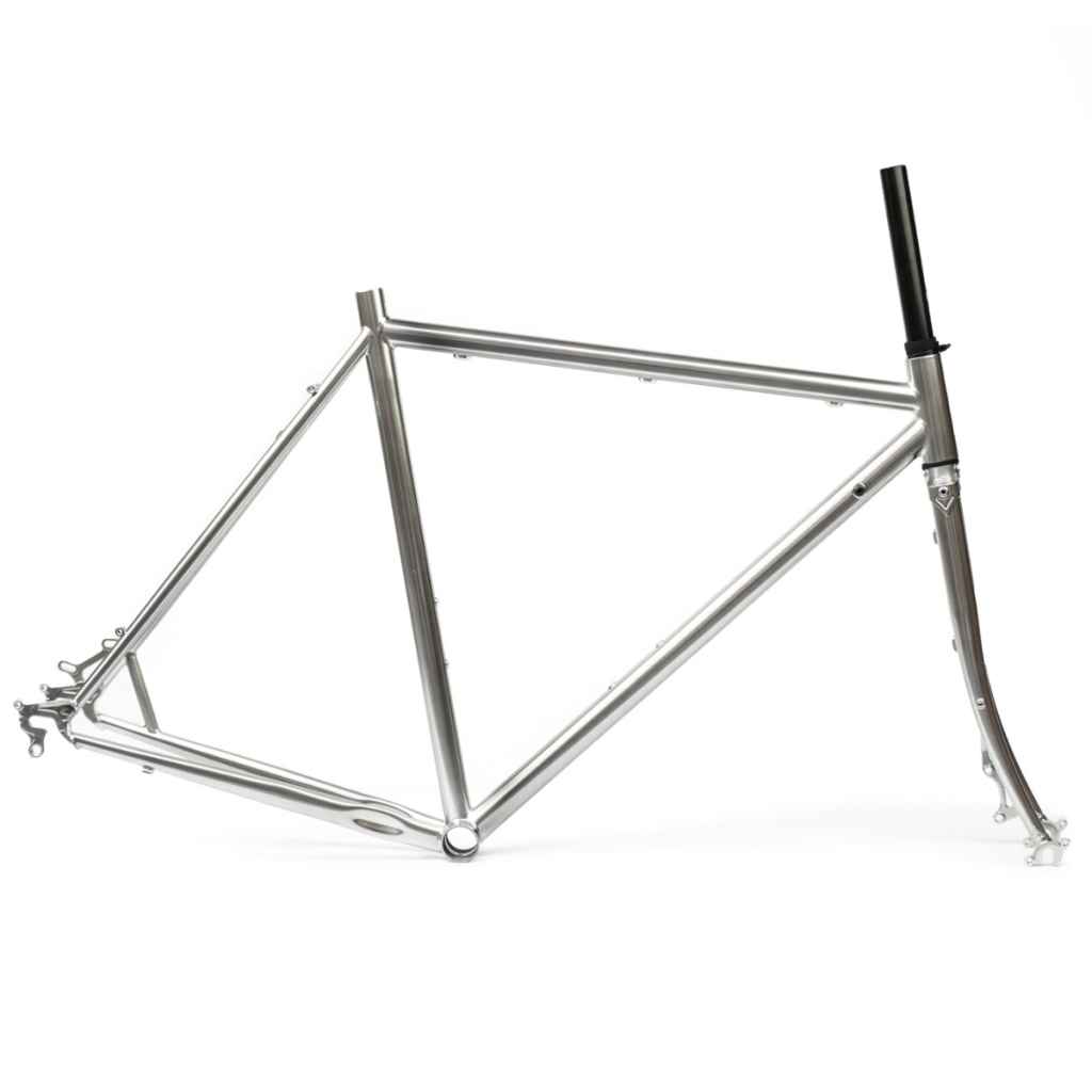 SURLY* straggler 650B frame (mach silver) - BLUE LUG GLOBAL