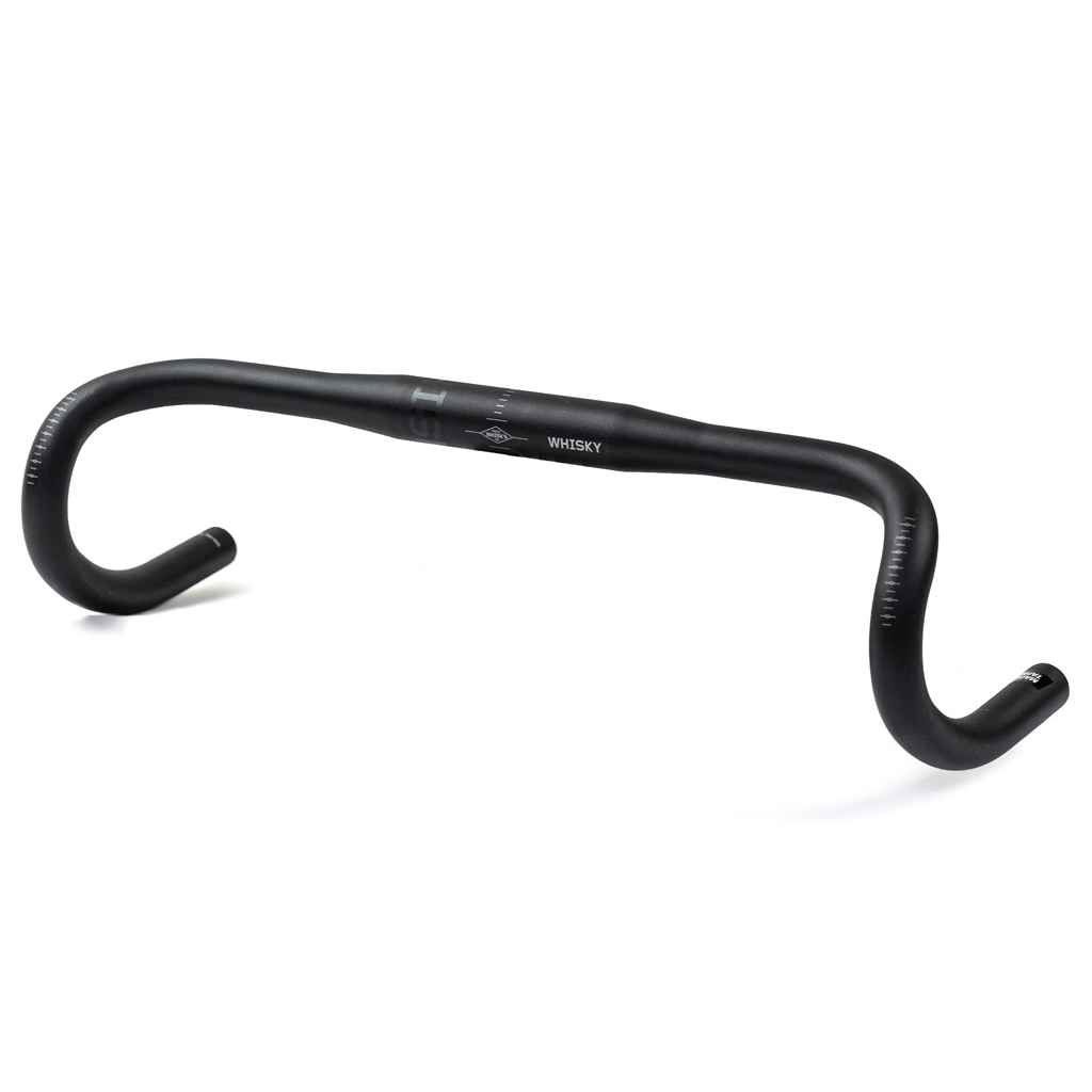 WHISKY No.7 6F ドロップハンドル 420mm WHISKY* No.7 6F aluminum drop handlebar (black) - BLUE LUG