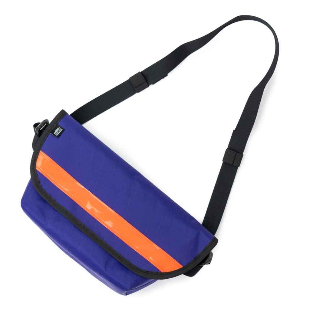 BLUE LUG* hip messenger (x-pac purple/orange reflector) - BLUE LUG