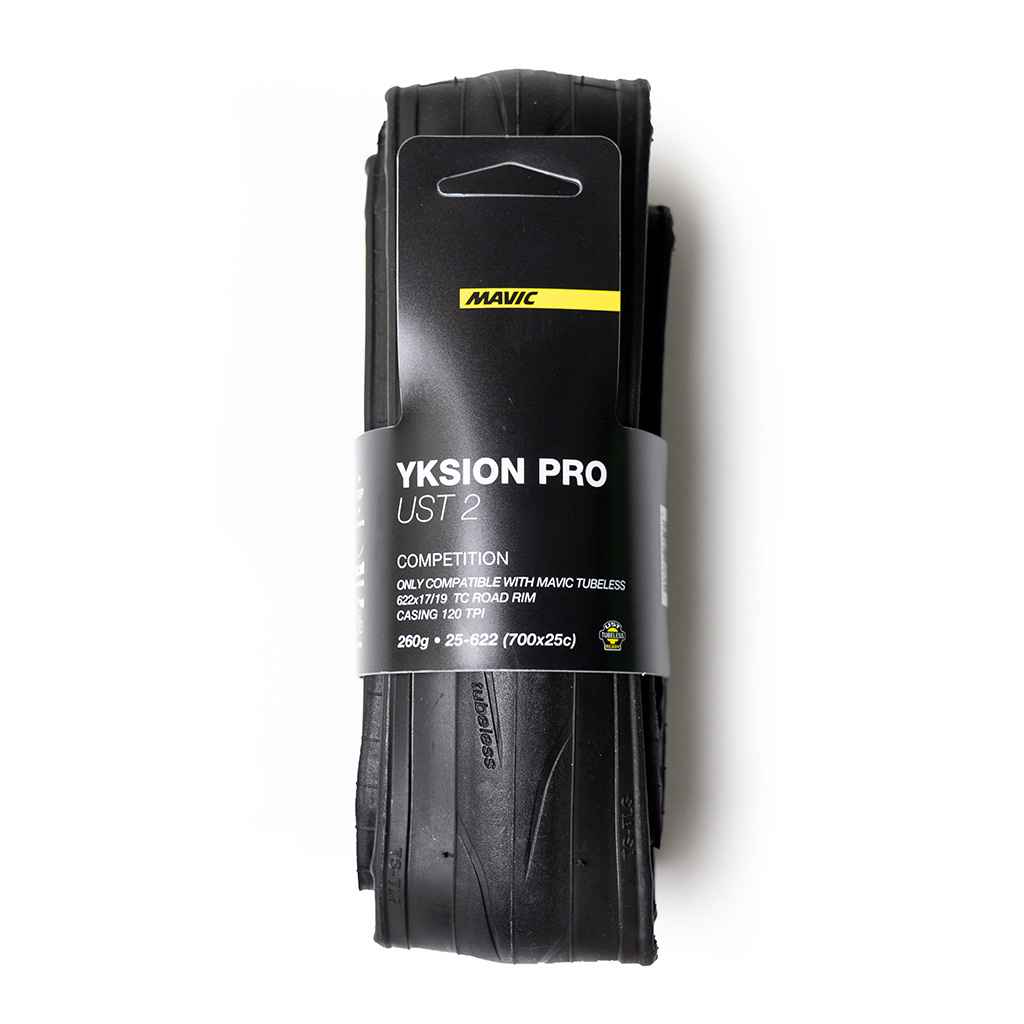 MAVIC YKSION PRO UST 2（700x25c） MAVIC* yksion pro ust Ⅱ tire (black) - BLUE LUG GLOBAL ONLINE STORE