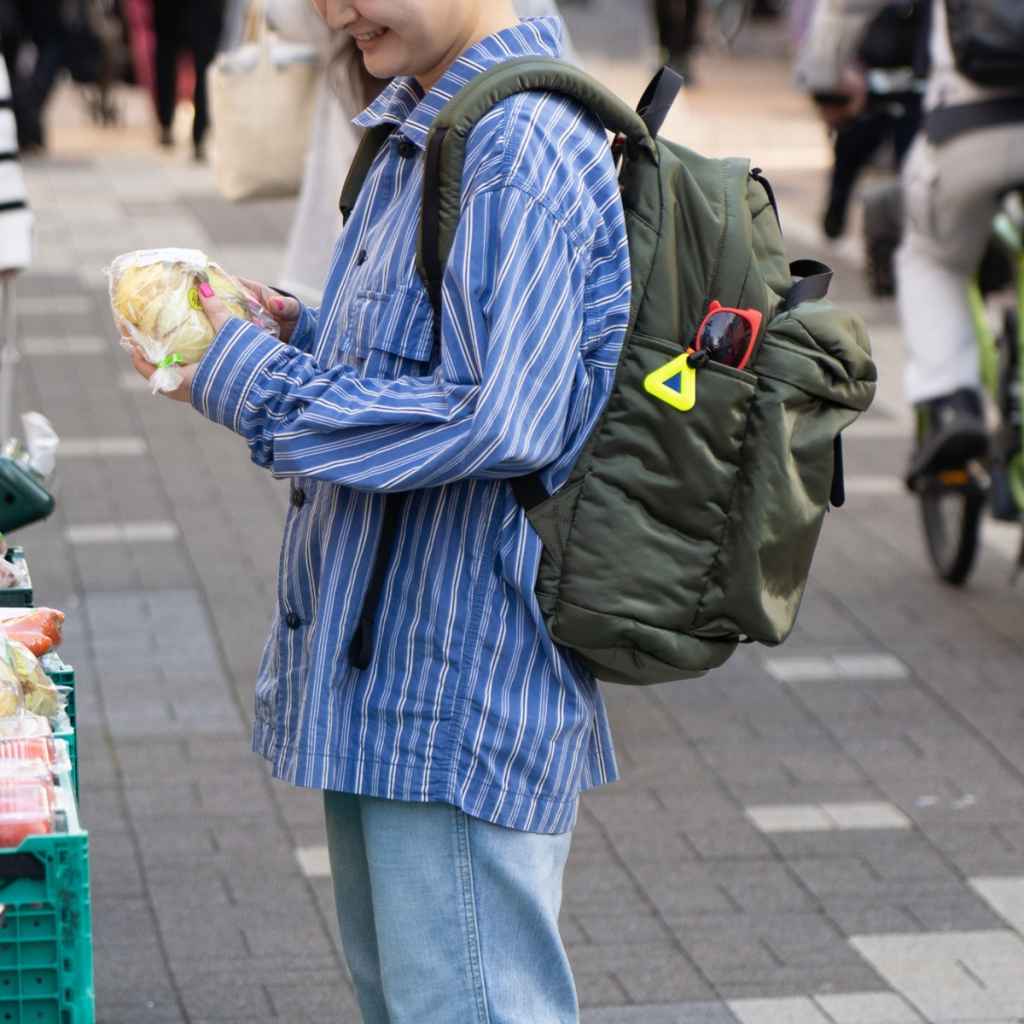 【EXCLUSIVE】BLUE LUG / The Day Pack Brown BLUE LUG* THE DAY PACK (padding brown check) - BLUE LUG
