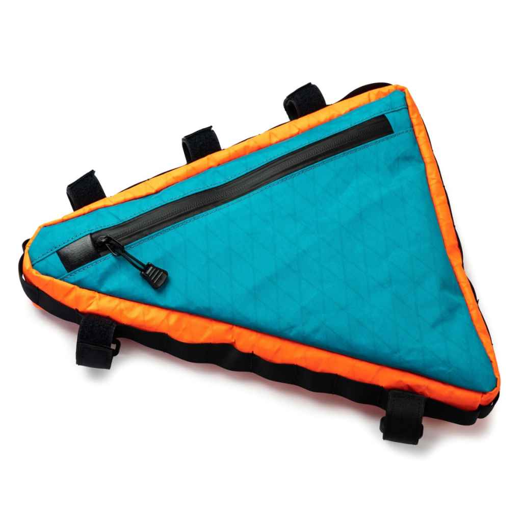 FAIRWEATHER* frame bag ADV (x-pac teal) - BLUE LUG GLOBAL