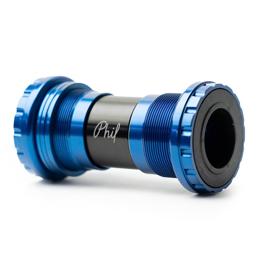 PHILWOOD* outboard bottom bracket (aluminum/blue) - BLUE LUG