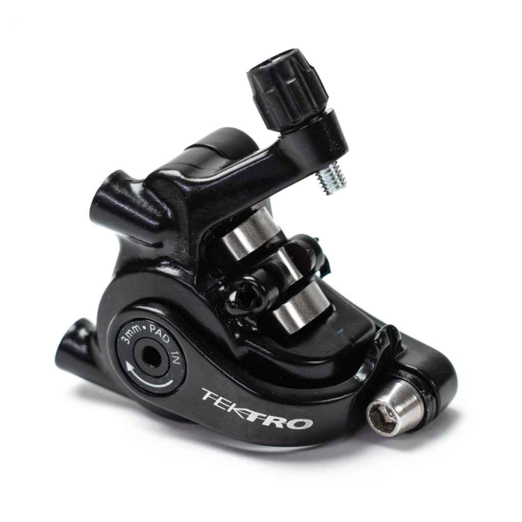美品!! テクトロ フラットマウントMD-C550 前後セット / TEKTRO TEKTRO* MD-C550 flat mount disc brake (black) - BLUE LUG