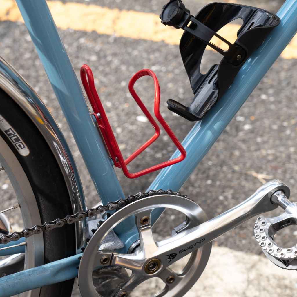 Porte-bidon Vélo Vintage Celeste Vert - Aluminium - Route VTT Années 80/90