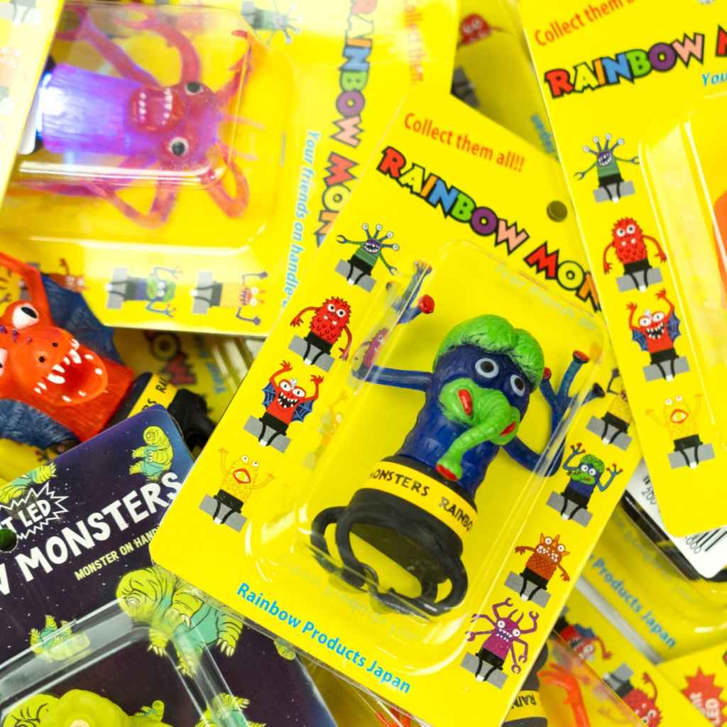 RAINBOW MONSTERS* bicycle lights (gear jammer) - BLUE LUG GLOBAL