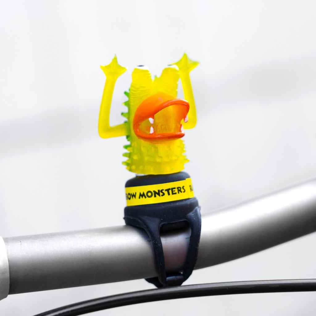 RAINBOW MONSTERS* bicycle lights (gear jammer) - BLUE LUG GLOBAL