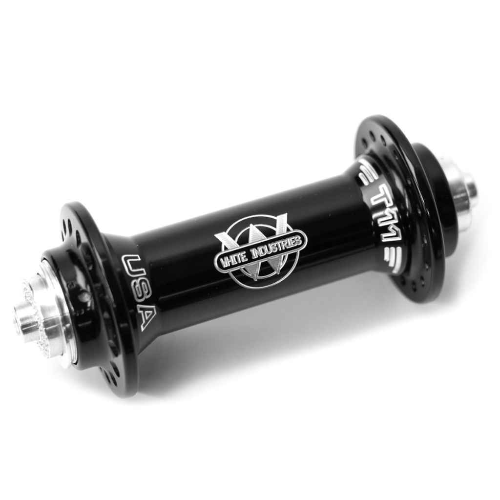 WHITE INDUSTRIES* T11 hub front (black) - BLUE LUG GLOBAL ONLINE STORE