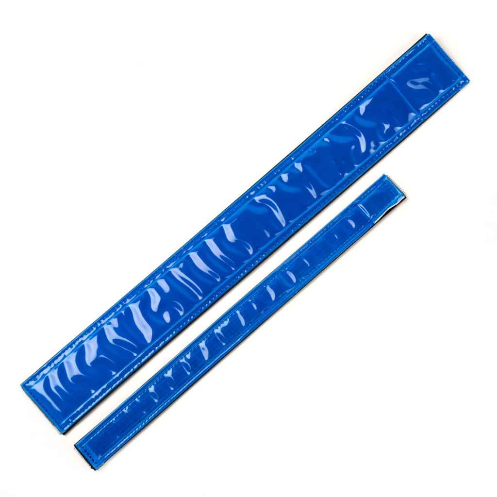 BLUE LUG* velcro reflector (blue) - BLUE LUG GLOBAL ONLINE STORE