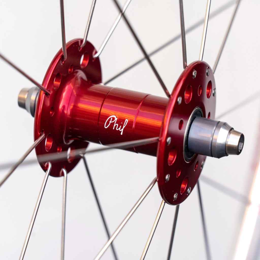 philwood × velocity quil track wheel VELOCITY×PHILWOOD* quill track wheel rear (all black) - BLUE