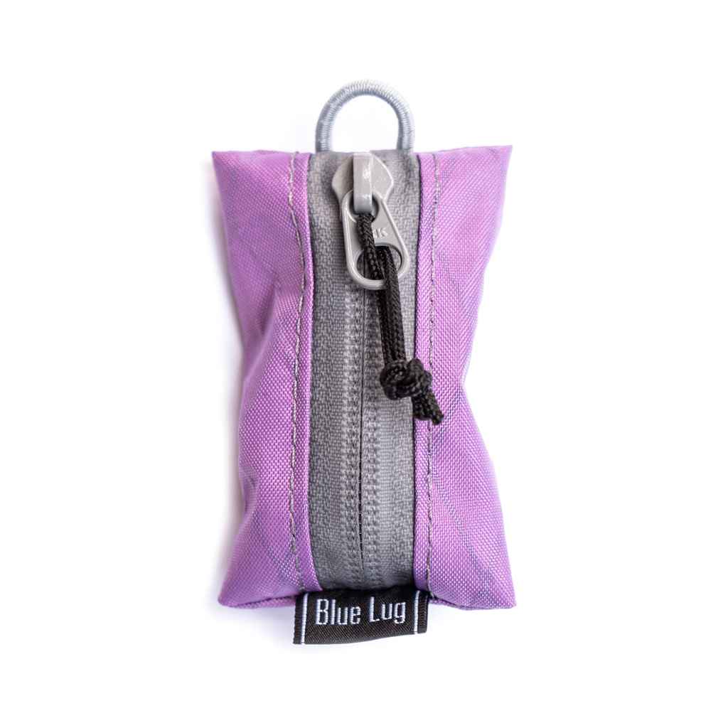 BLUE LUG* kozeni pouch (x-pac lavender/gray) - BLUE LUG GLOBAL
