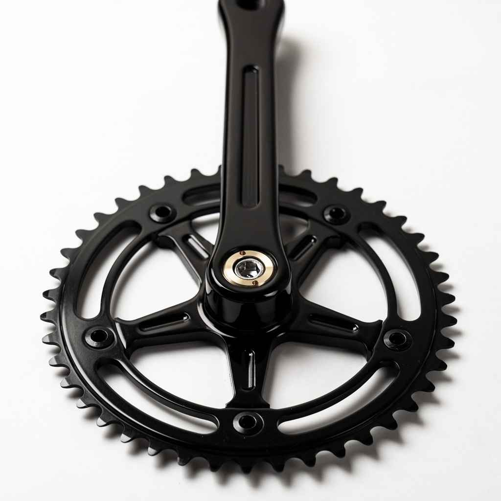 BLUE LUG* RMC multi speed crank (all black) - BLUE LUG