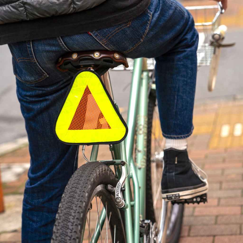 Reflective Backpack 2-Pack Reflective Yield Signs For Bikes 7x7