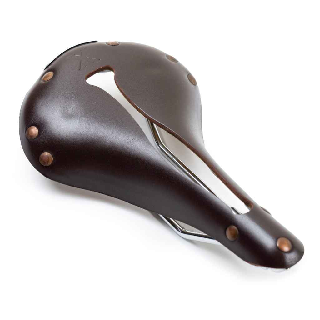 SELLE ANATOMICA* X1 leather saddle (oxblood) - BLUE LUG GLOBAL