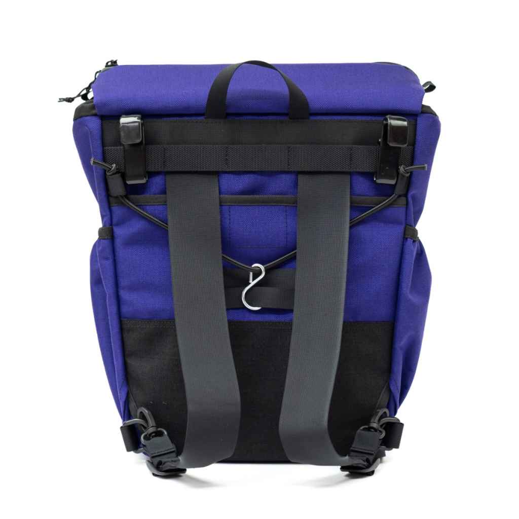 FAIRWEATHER* flaptop pannier (purple) - BLUE LUG GLOBAL