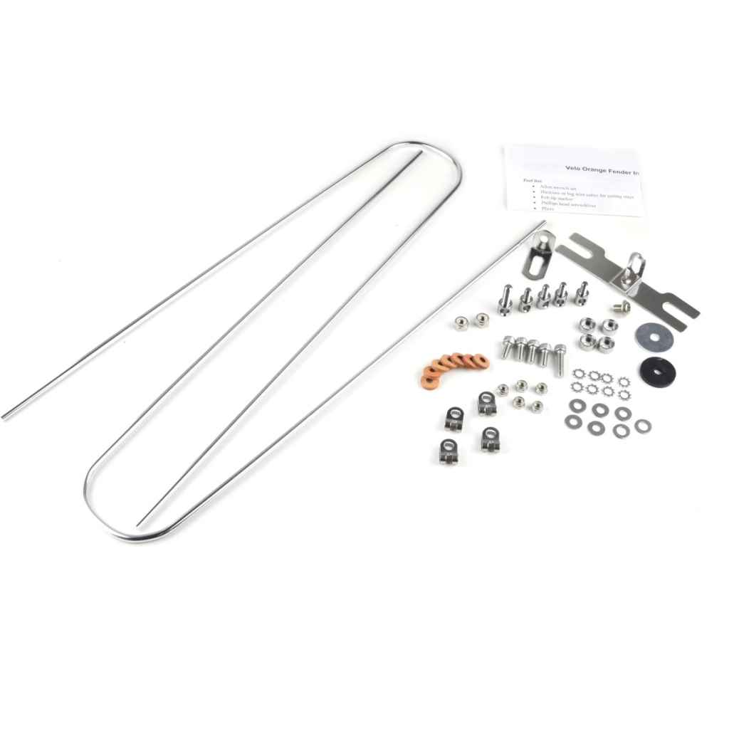 VELO ORANGE* smooth fenders (silver) - BLUE LUG GLOBAL ONLINE STORE