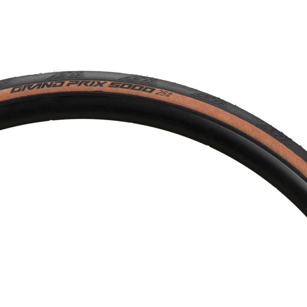 CONTINENTAL* grand prix 5000 tire 25c (black/transparent) - BLUE