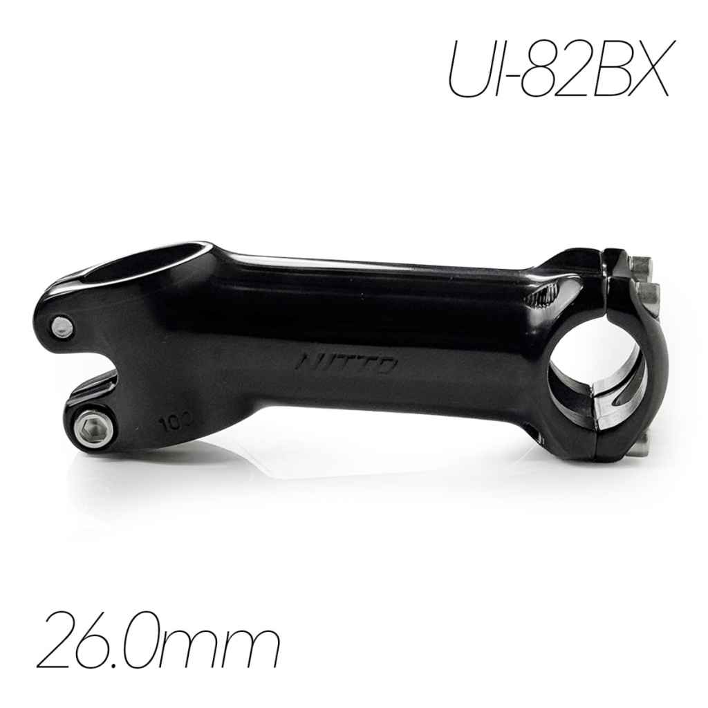 パーツ NITTO UI-82 BX stem (black) 100mm NITTO* UI-82 BX stem (black) - BLUE LUG GLOBAL ONLINE STORE