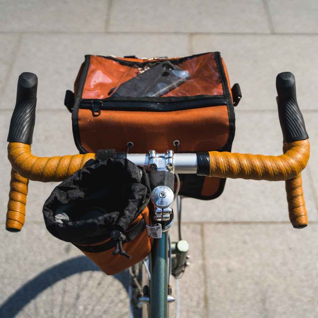 パーツ VELO ORANGE grand cru leather bartape VELO ORANGE* grand cru leather bartape (brown) - BLUE LUG