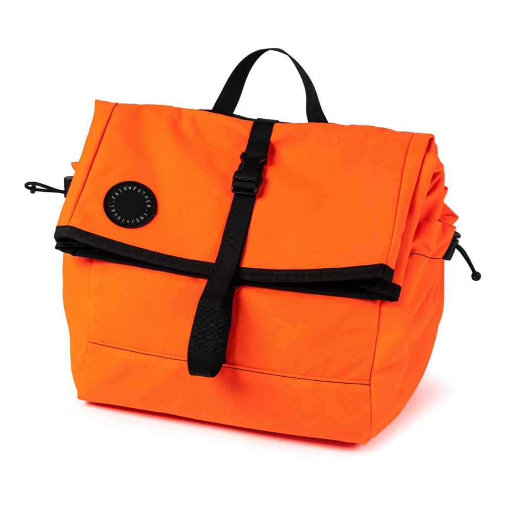 FAIRWEATHER* brompton bag mini (flash orange) - BLUE LUG GLOBAL