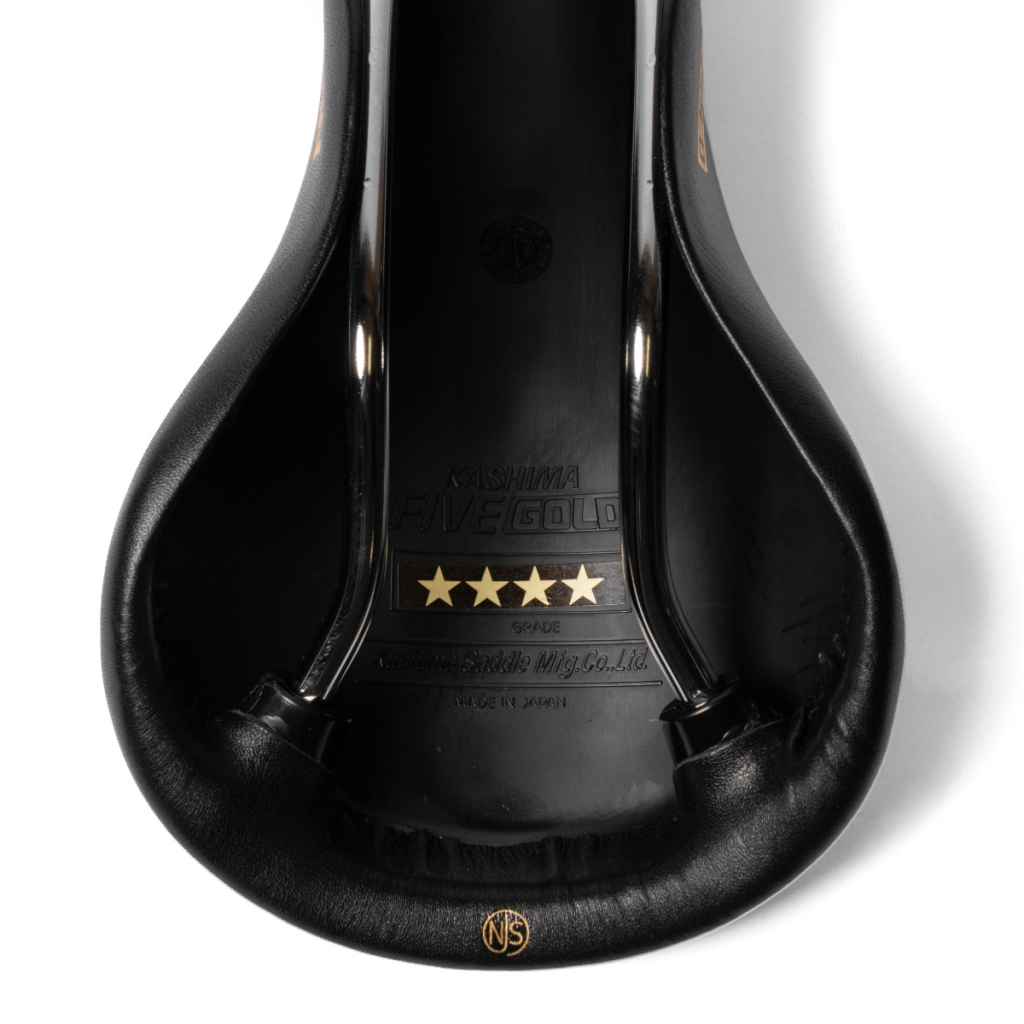 KASHIMAX* five gold saddle (black) - BLUE LUG GLOBAL ONLINE STORE