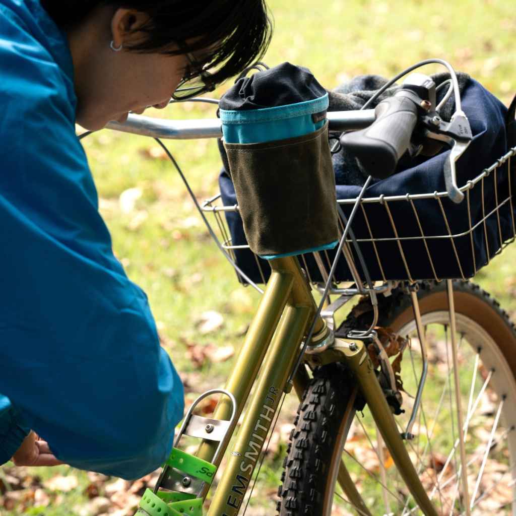 FIFTH SEASON* バッグ　ブルーラグ FIFTH SEASON* solstice sack (grey/yellow/navy) - BLUE LUG