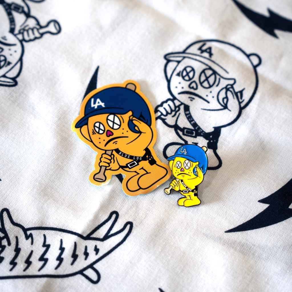 TEAM DREAM×BLUE LUG* LA anzenkun sticker - BLUE LUG GLOBAL ONLINE