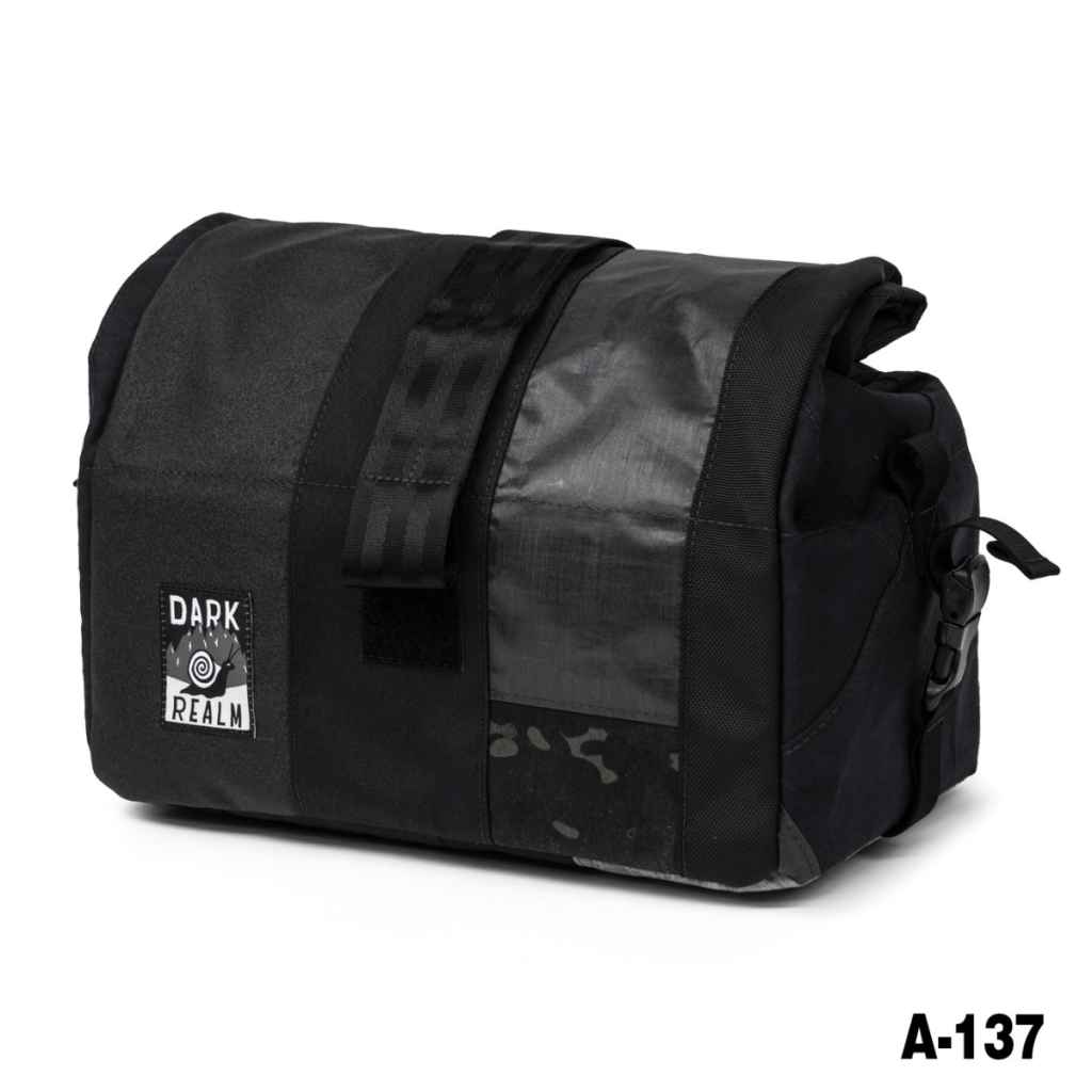 アクセサリー *REALM* wald 137 basket bag (harlequin) REALM* wald 137 basket bag (black harlequin/A) - BLUE LUG