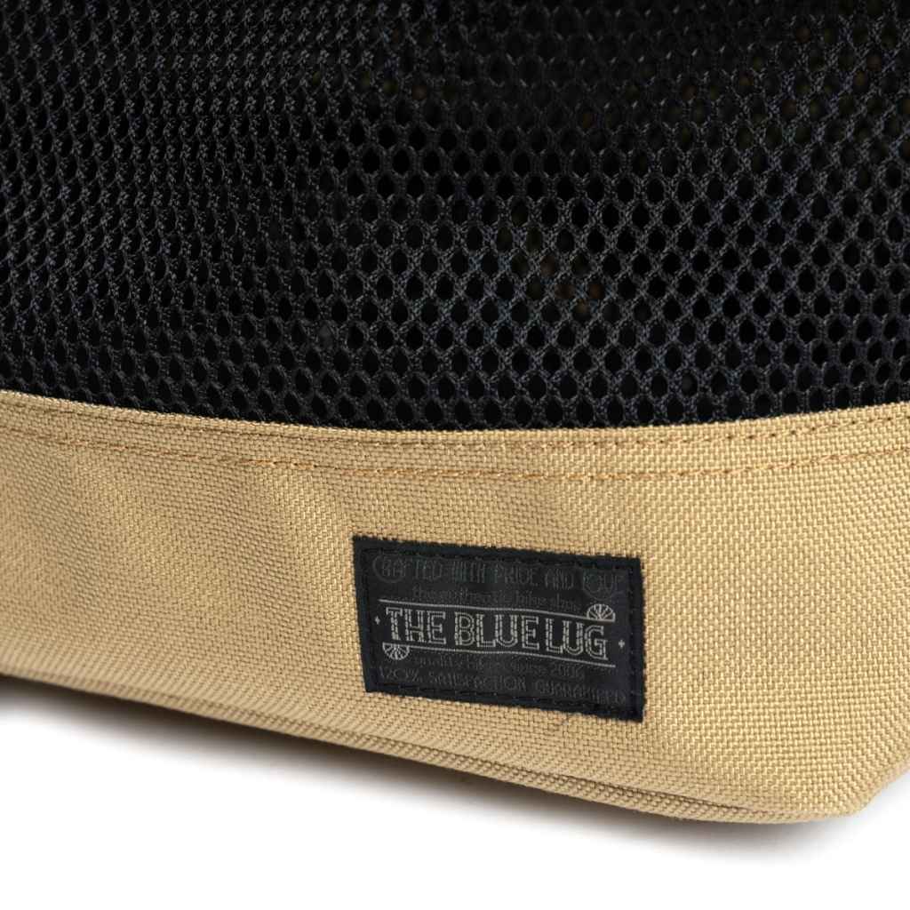 BLUE LUG* brompton basket bag (beige) - BLUE LUG GLOBAL